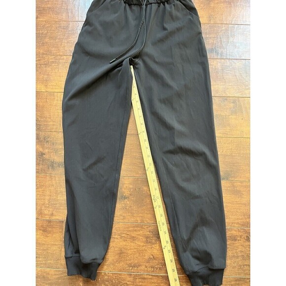 Lululemon Keep Moving Jogger Size 4 Black Stretch Lounge Travel - Picture 3 of 6
